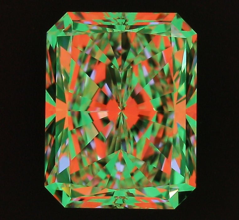 2.51ct Radiant G VS2 Natural Diamond ASET image