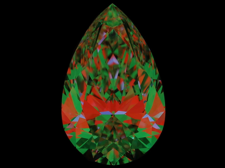 1.20ct Pear I VS1 Natural Diamond ASET image