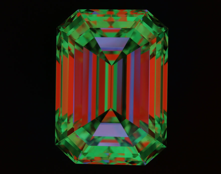 9.04ct Emerald G VS1 Natural Diamond ASET image