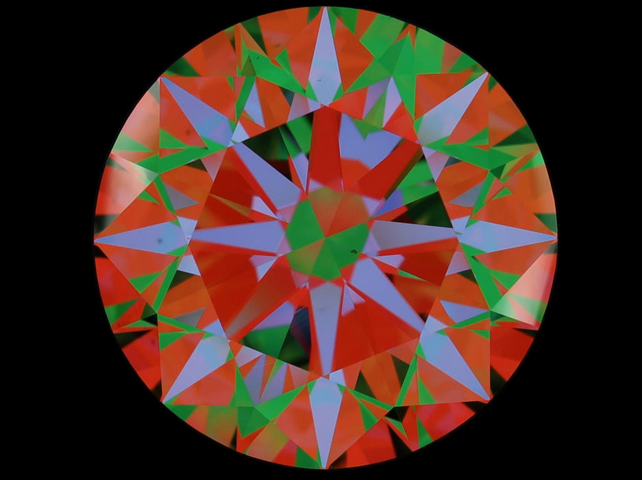 5.01ct Round I VS1 Natural Diamond ASET image