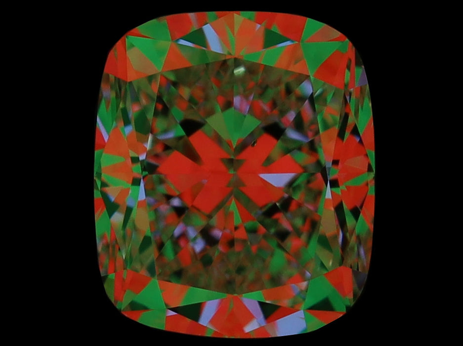 1.01ct CM H VS2 Natural Diamond ASET image