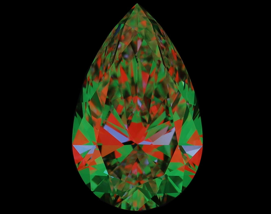1.20ct Pear H VS1 Natural Diamond ASET image