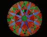 2.20ct Round F VVS1 Natural Diamond ASET image