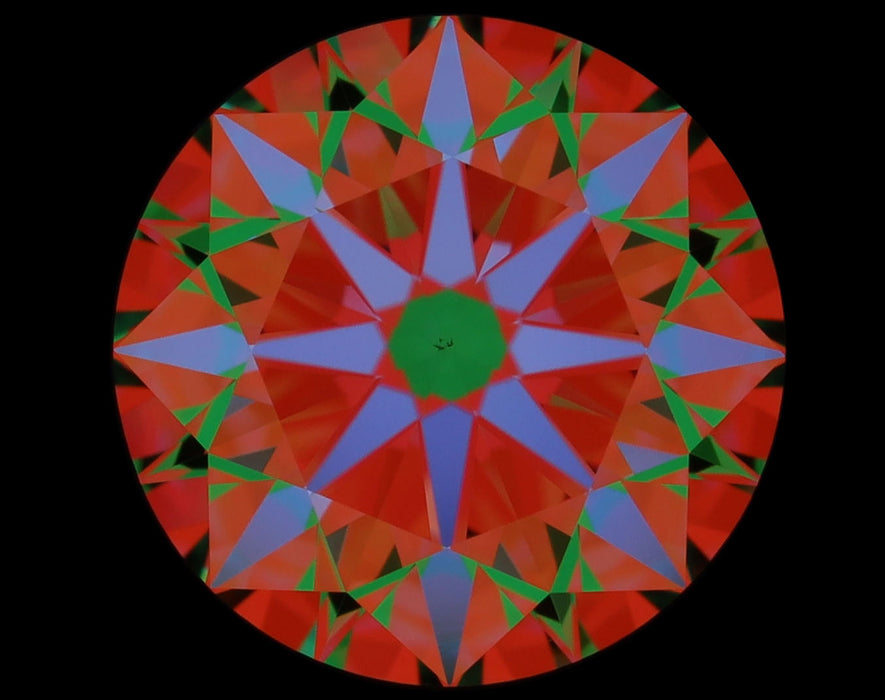 1.42ct Round E VS1 Natural Diamond ASET image