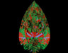 1.01ct Pear I IF Natural Diamond ASET image