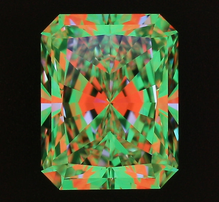 1.82ct Radiant G VVS2 Natural Diamond ASET image