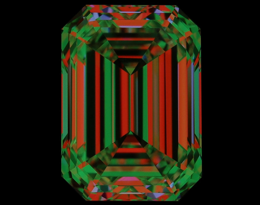 1.50ct Emerald J VVS1 Natural Diamond ASET image