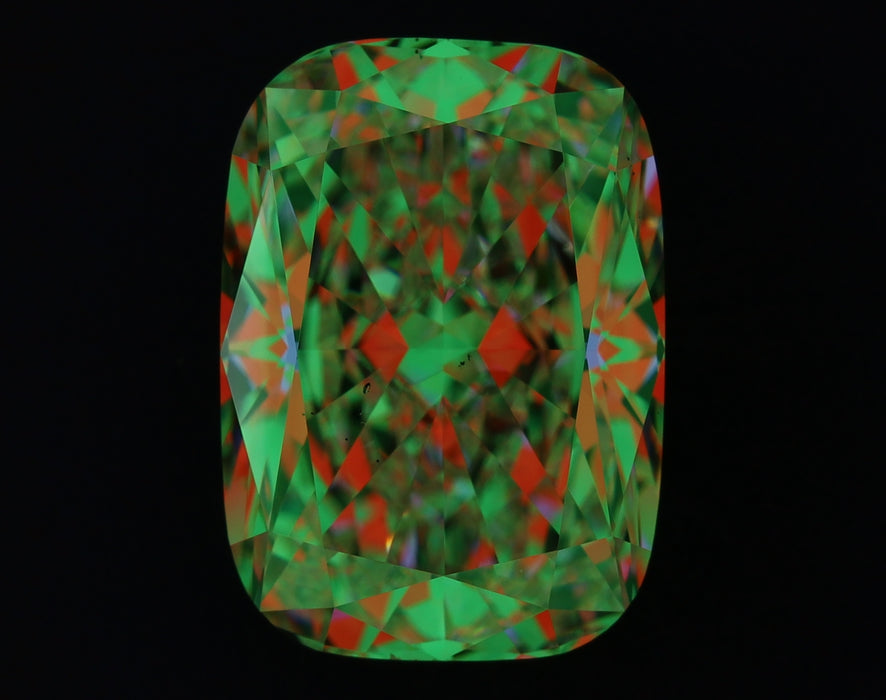 3.05ct CE F VS2 Natural Diamond ASET image