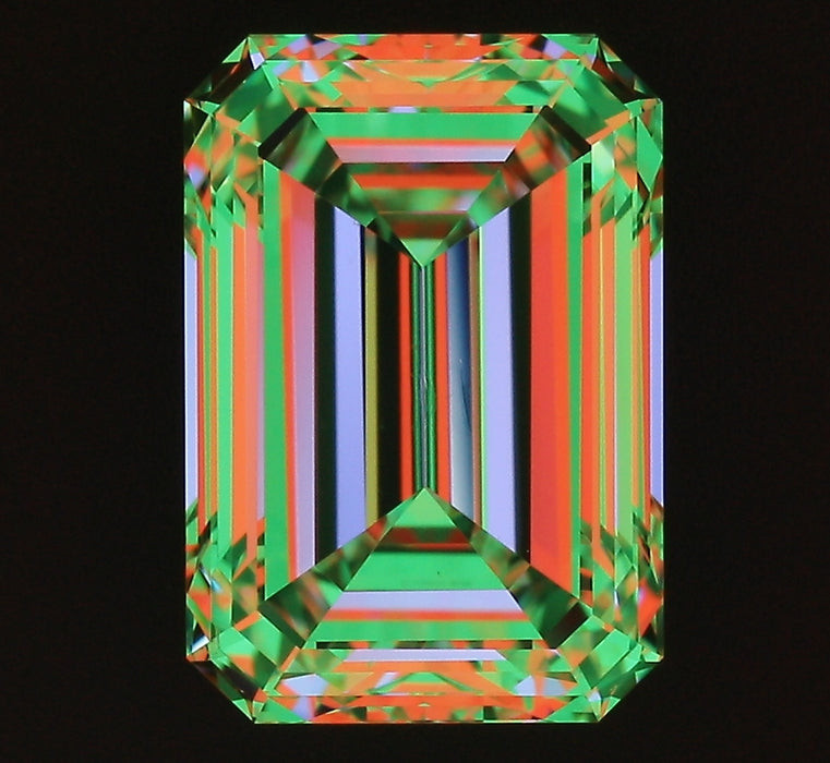 2.51ct Emerald E VS1 Natural Diamond ASET image