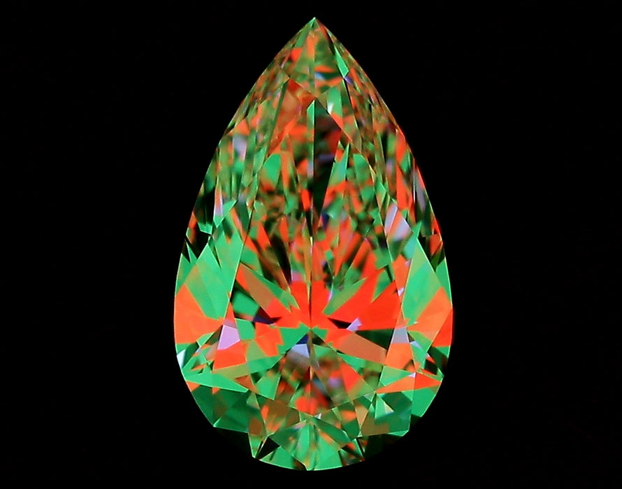 1.06ct Pear I VVS1 Natural Diamond ASET image