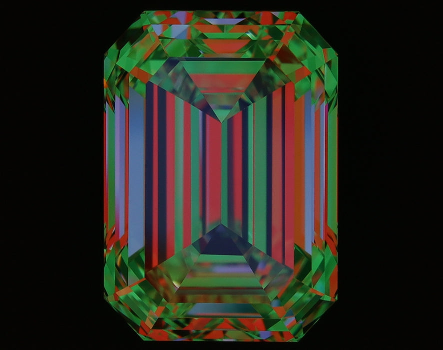 5.03ct Emerald I VVS1 Natural Diamond ASET image