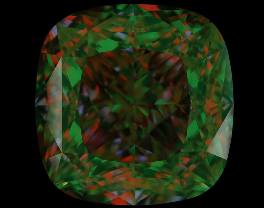 2.04ct Cushion W-X VS1 Natural Diamond ASET image