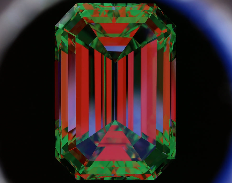 17.05ct Emerald H VS1 Natural Diamond ASET image