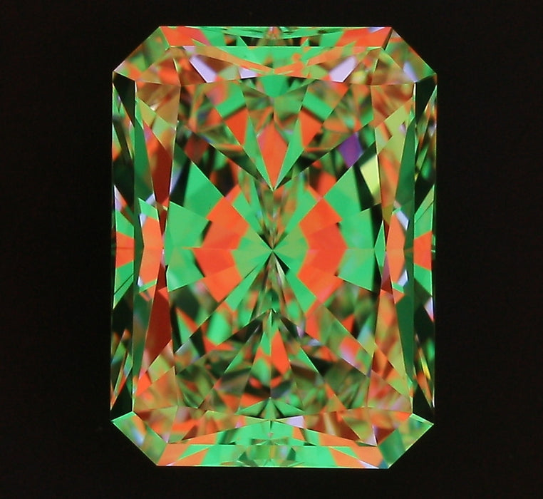 2.40ct Radiant I VVS2 Natural Diamond ASET image