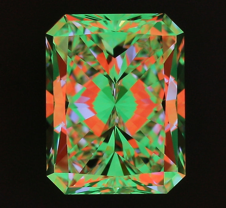 2.01ct Radiant G VS1 Natural Diamond ASET image