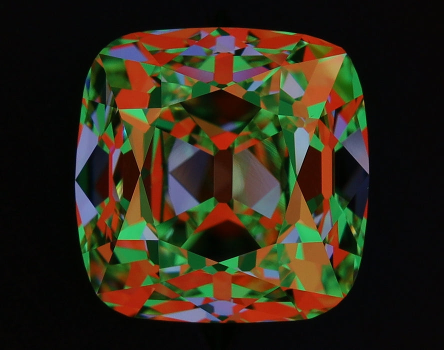 3.32ct OMB U-V VS1 Natural Diamond ASET image