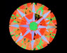 1.60ct Round O-P VVS2 Natural Diamond ASET image
