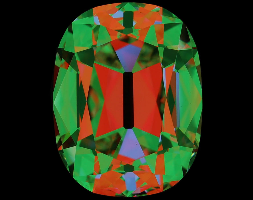 5.03ct OMB L VS2 Natural Diamond ASET image