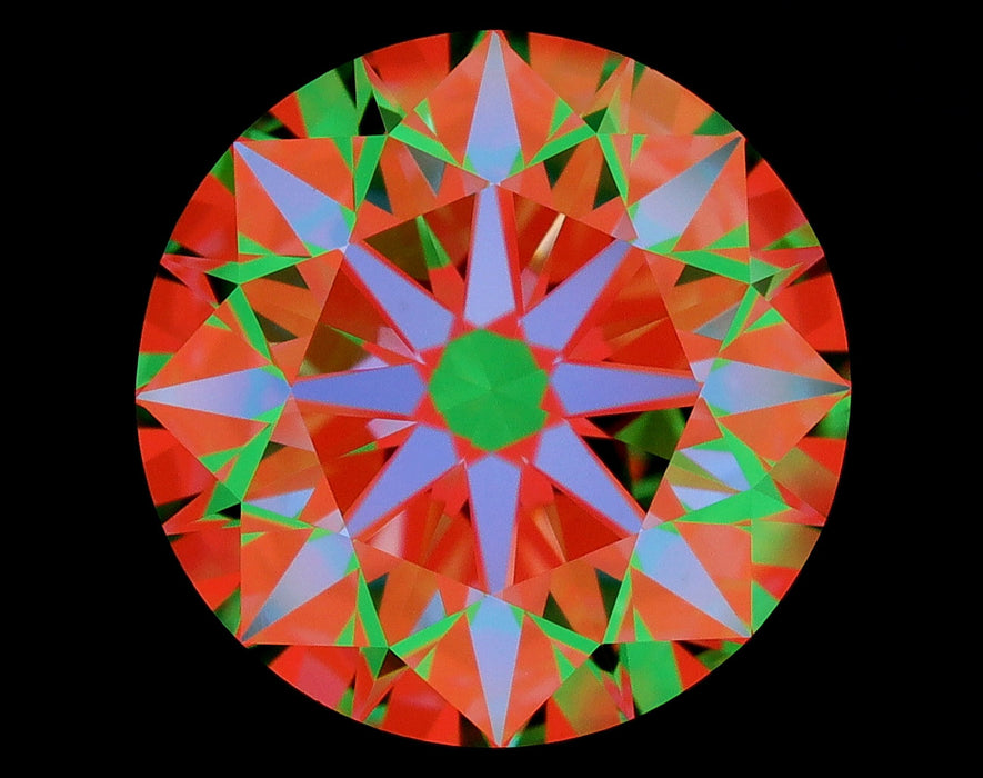 2.70ct Round H VS1 Natural Diamond ASET image
