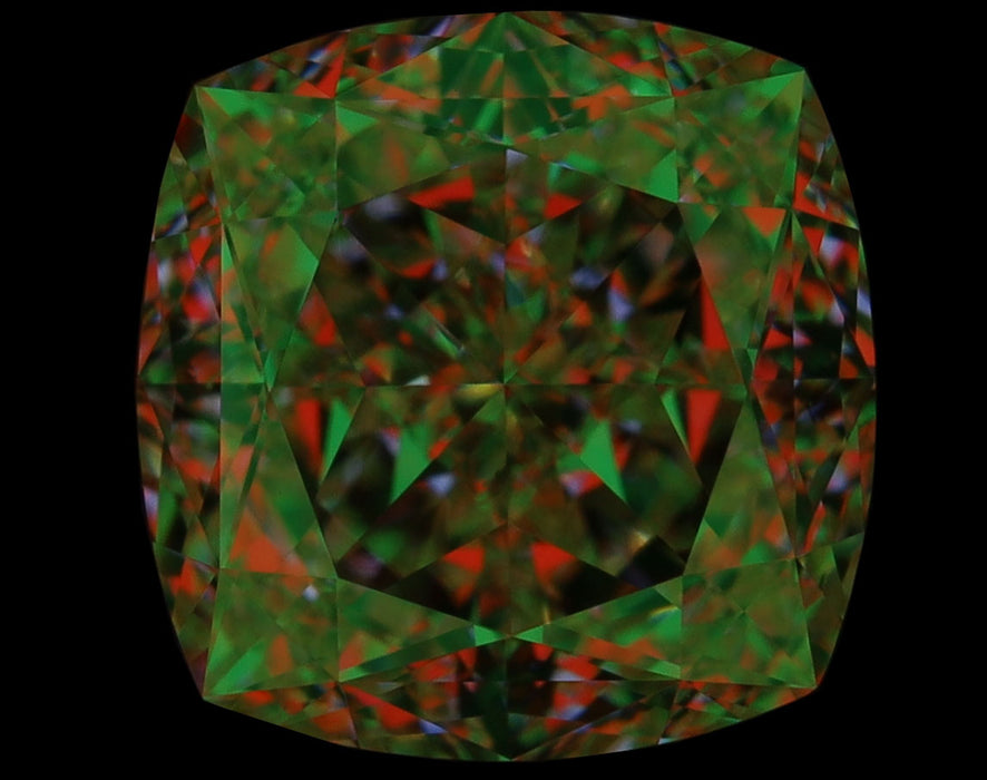 2.32ct Cushion N VVS1 Natural Diamond ASET image