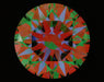 3.73ct Round D VVS1 Natural Diamond ASET image