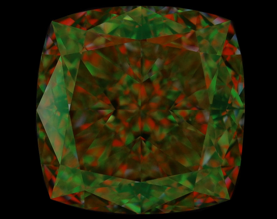 1.83ct Cushion FIY VS1 Natural Diamond ASET image