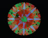 1.94ct Round F IF Natural Diamond ASET image