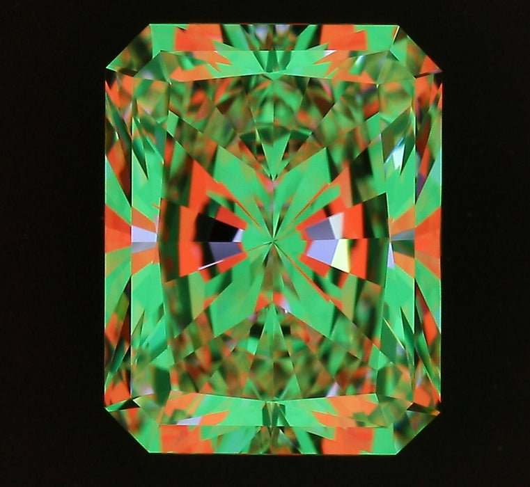2.70ct Radiant I VVS1 Natural Diamond ASET image