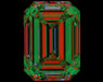 2.50ct Emerald J VS1 Natural Diamond ASET image