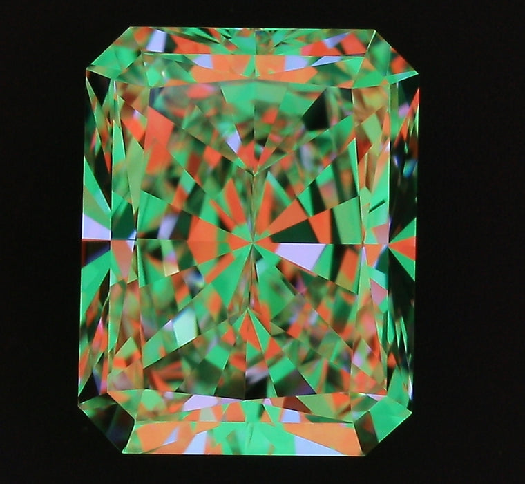 2.54ct Radiant K VVS2 Natural Diamond ASET image