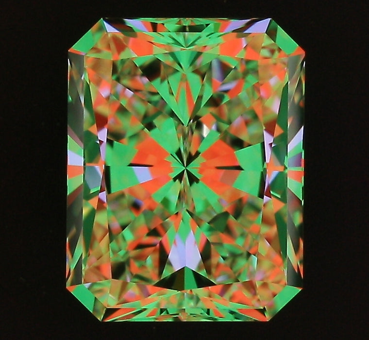 1.80ct Radiant J VS1 Natural Diamond ASET image