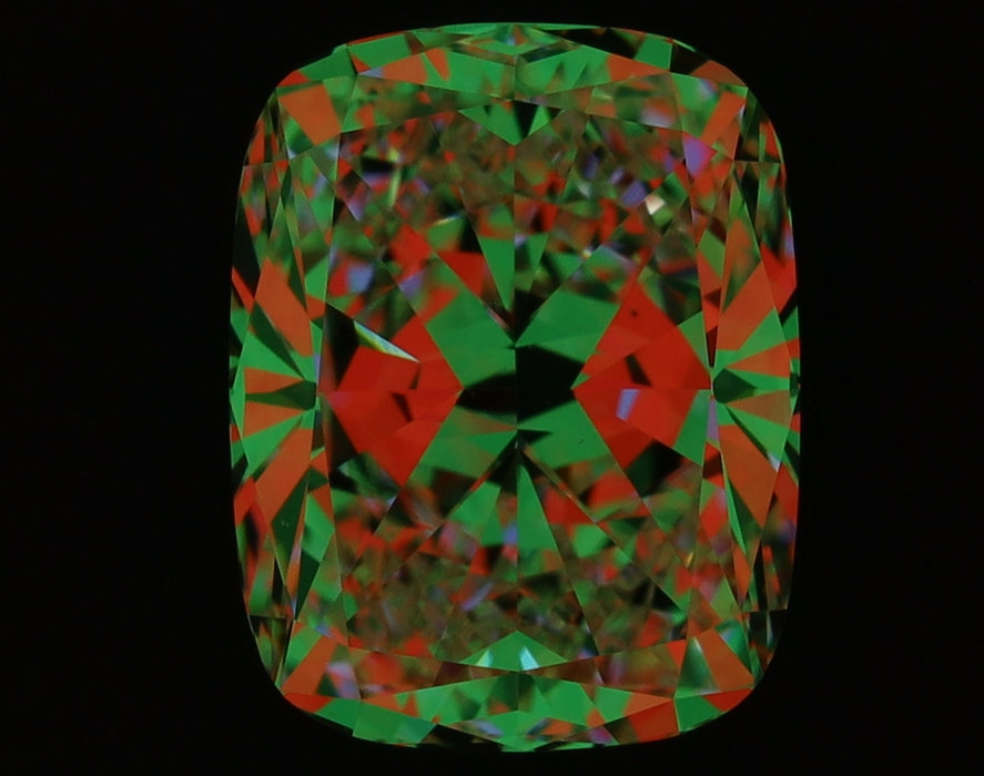 2.50ct CE F VS2 Natural Diamond ASET image