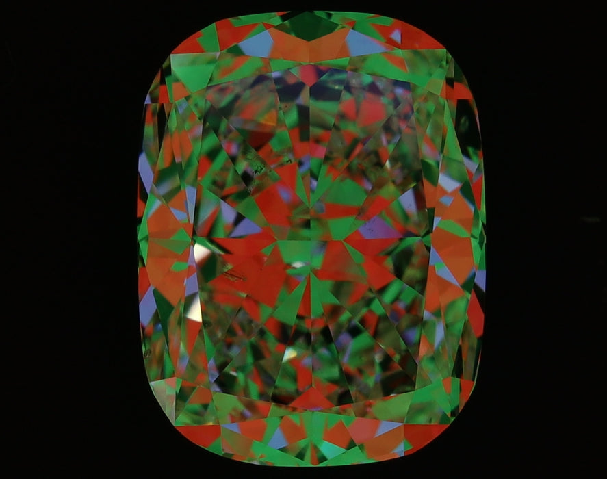 4.01ct CE D SI1 Natural Diamond ASET image