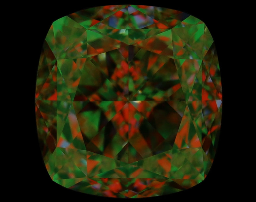 1.55ct Cushion FLY SI1 Natural Diamond ASET image