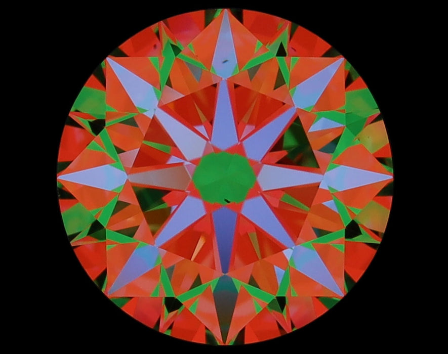2.01ct Round I VS1 Natural Diamond ASET image