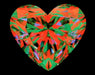 1.70ct Heart H VS2 Natural Diamond ASET image