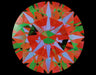 2.40ct Round F VVS2 Natural Diamond ASET image
