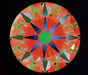 3.01ct Round H VS1 Natural Diamond ASET image
