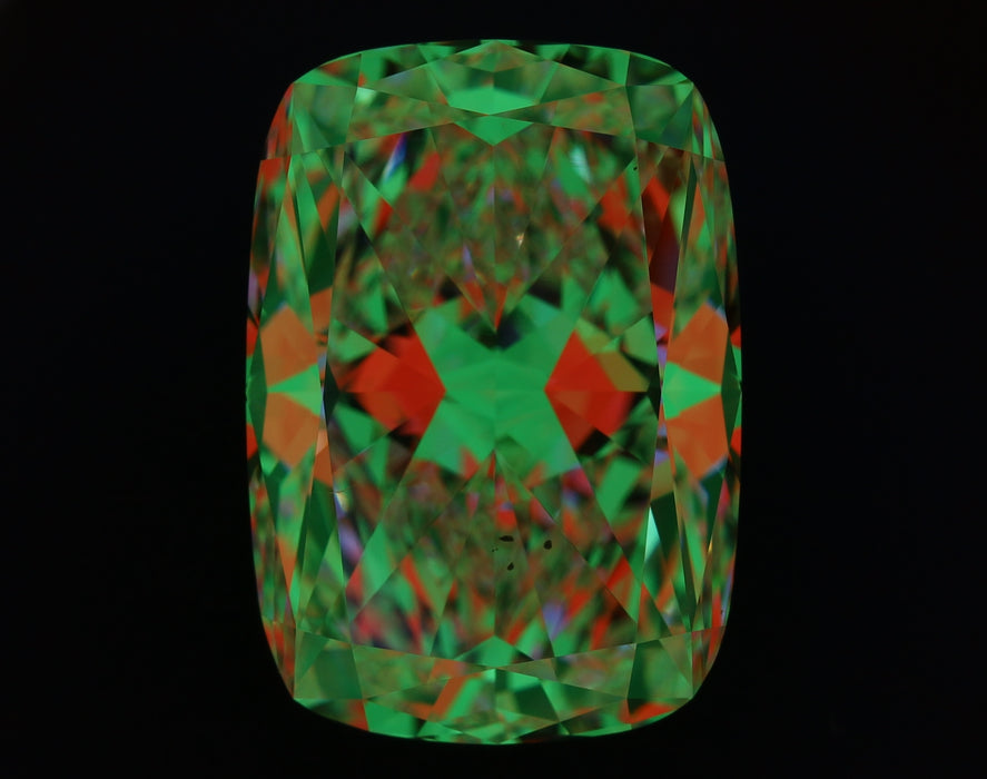 5.02ct CE D SI1 Natural Diamond ASET image