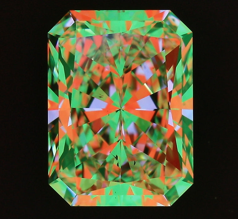 2.71ct Radiant G SI1 Natural Diamond ASET image