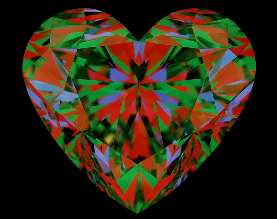 1.51ct Heart G VS1 Natural Diamond ASET image