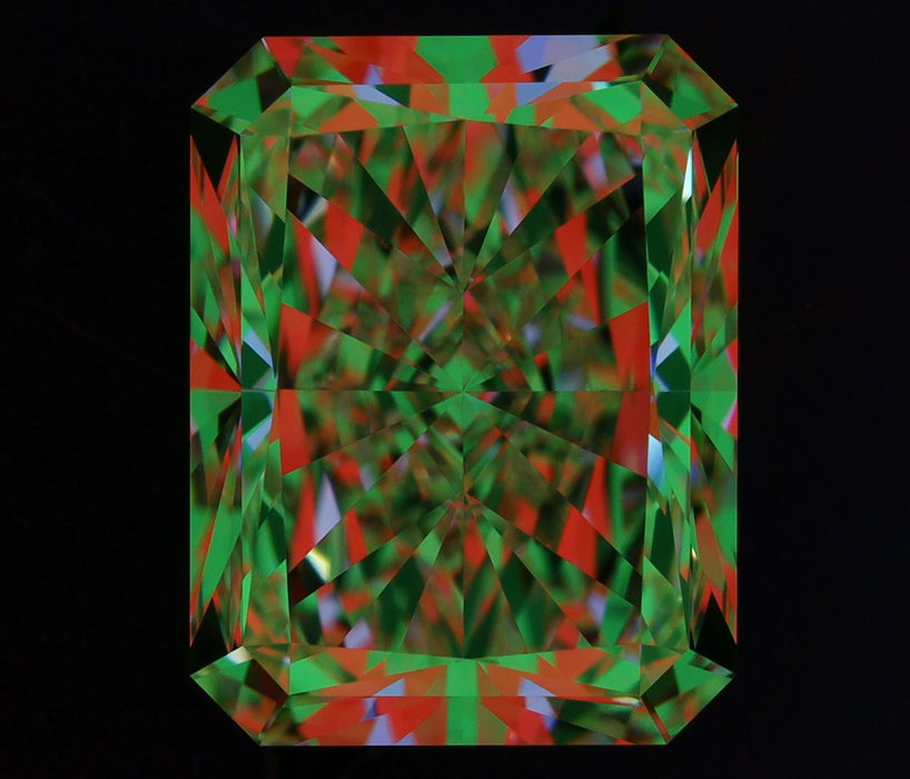 2.50ct Radiant I VVS1 Natural Diamond ASET image