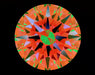 3.02ct Round J VS1 Natural Diamond ASET image