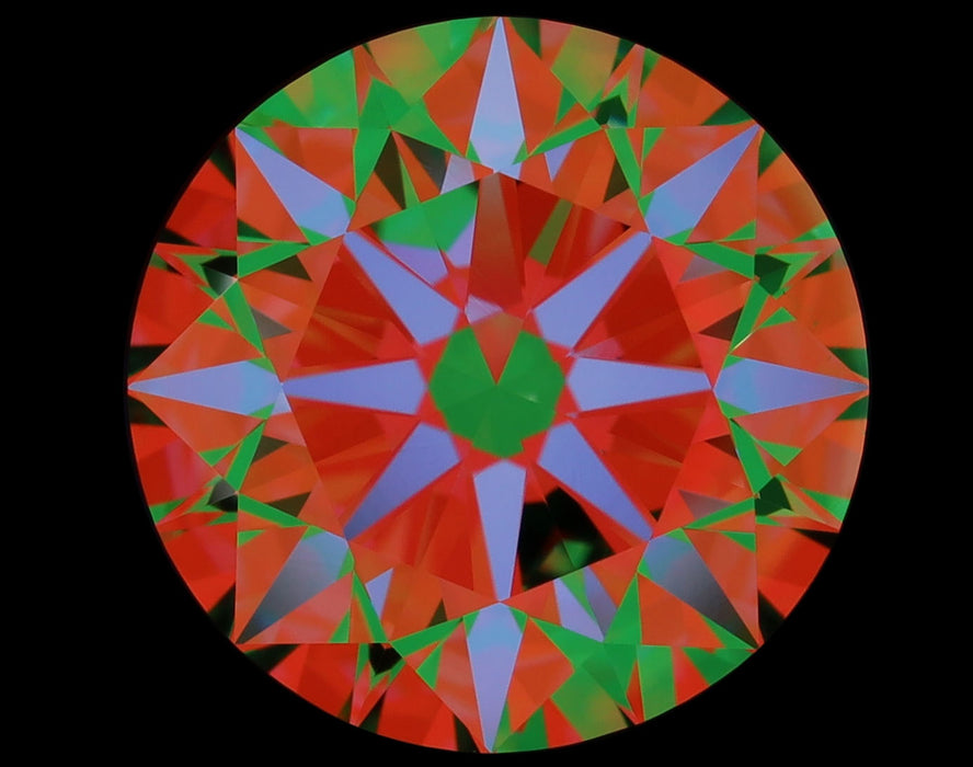 4.70ct Round G VS2 Natural Diamond ASET image