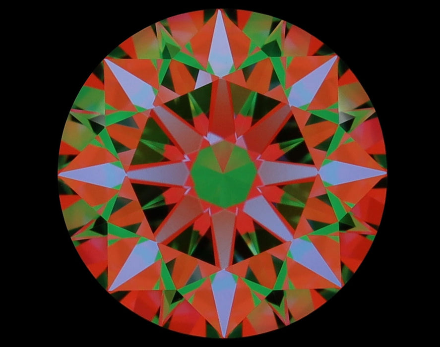 1.55ct Round E VS1 Natural Diamond ASET image