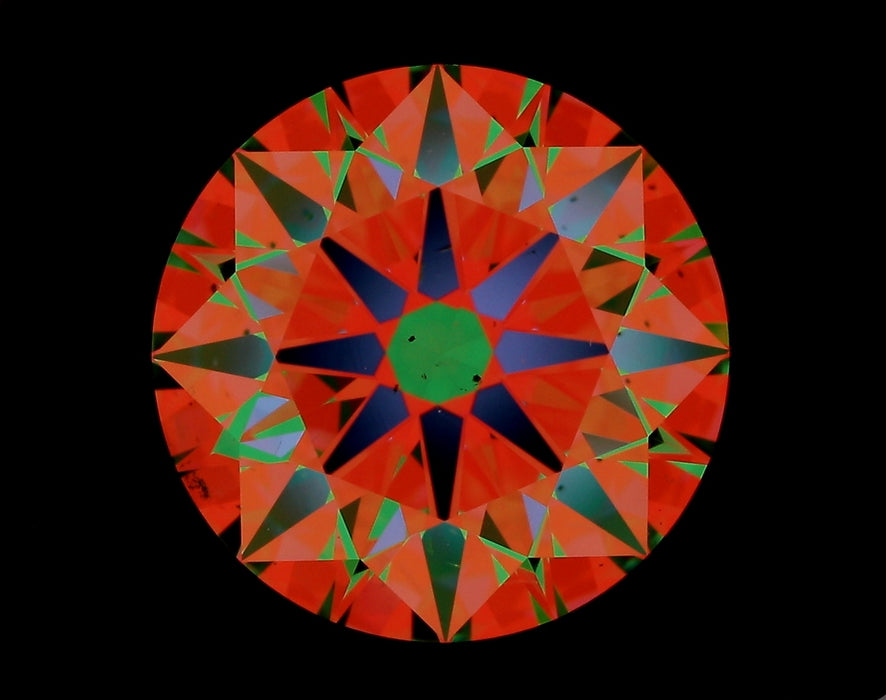 4.51ct Round J SI1 Natural Diamond ASET image