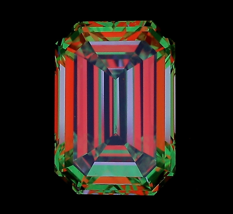 1.01ct Emerald D VS1 Natural Diamond ASET image