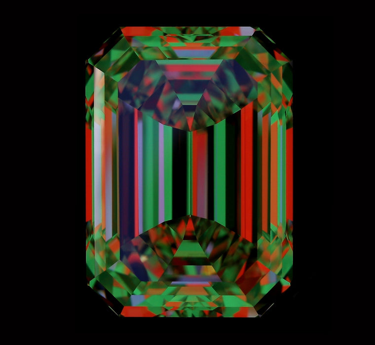 15.55ct Emerald VLPB VVS1 Natural Diamond ASET image