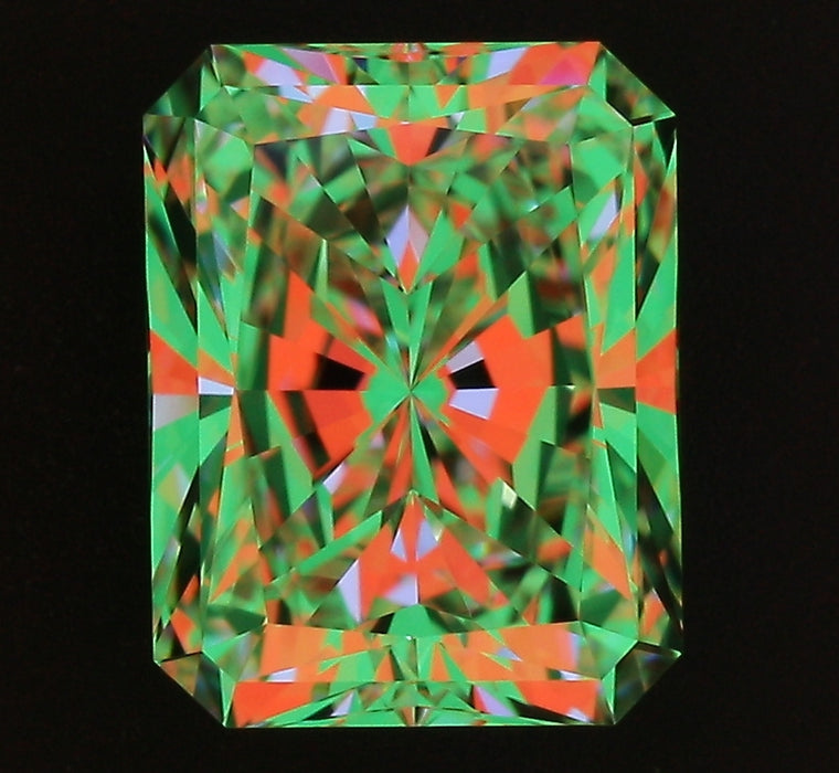 1.80ct Radiant F VVS2 Natural Diamond ASET image