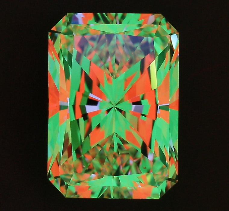 2.59ct Radiant I SI1 Natural Diamond ASET image